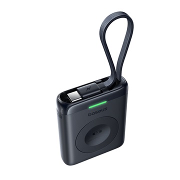Baseus EnerFill FW11 vezeték nélküli Apple Watch powerbank 1640mAh, 5W, fekete