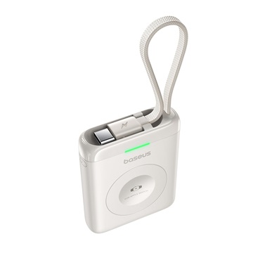 Baseus EnerFill FW11 vezeték nélküli Apple Watch powerbank 1640mAh, 5W, fehér
