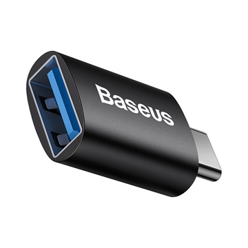 Baseus Ingenuity Mini USB Type-C – USB Type-A OTG adapter, fekete