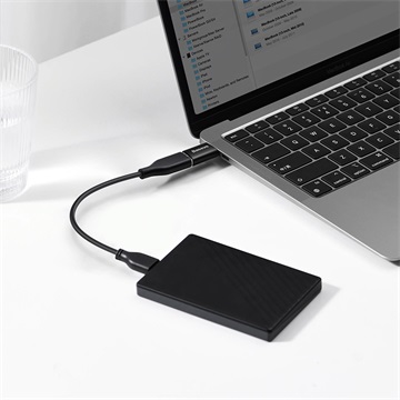 Baseus Ingenuity Mini USB Type-C – USB Type-A OTG adapter, fekete