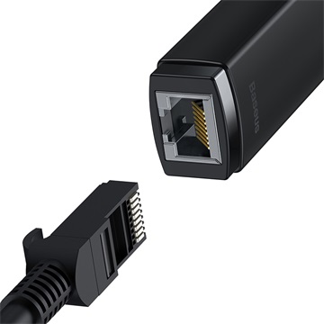 Baseus Lite USB Type-A Ethernet adapter, fekete