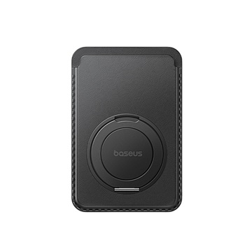 Baseus MagPro 3 Magnetic bankkártyatartó és asztali állvány, fekete