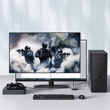 Baseus Matrix HDMI elosztó, szürke