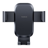 Baseus Metal Age Go Gravity szellőzőrácsra rögzíthető gravitációs autós telefontartó, fekete