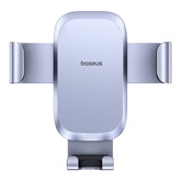 Baseus Metal Age Go Gravity szellőzőrácsra rögzíthető gravitációs autós telefontartó, szürke