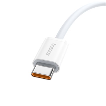 Baseus Superior 2 USB Type-C, 100W gyorstöltő adatkábel, 2m, fehér
