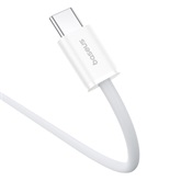 Baseus Superior 2 USB Type-C, 100W gyorstöltő adatkábel, 2m, fehér