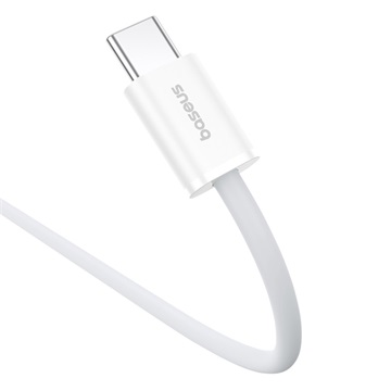 Baseus Superior 2 USB Type-C, 100W gyorstöltő adatkábel, 2m, fehér