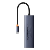 Baseus UltraJoy 6-Port HUB dokkoló állomás, szürke