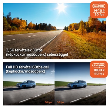 MIO 2,7" MiVue 903W PRO menetrögzítő kamera