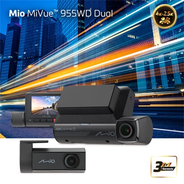 MIO 2,7" MiVue 955WD menetrögzítő kamera