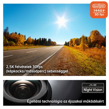 MIO MiVue J30 menetrögzítő kamera