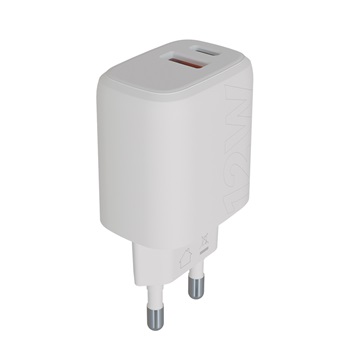 AVAX CH312W SPEEDY Hálózati fali töltő USB A + Type C, 12W