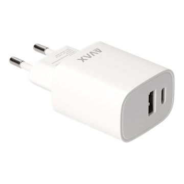 AVAX CH320 SPEEDY Hálózati fali töltő USB + Type C, 20W