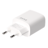 AVAX CH320 SPEEDY Hálózati fali töltő USB + Type C, 20W