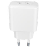 AVAX CH602W SPEEDY+ 2x Type C  (PD) 45W gyors hálózati töltő, fehér