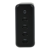 AVAX DC637 DESKY+ 4xType C (PD 3.0) 200W GaN gyorstöltő elosztó - Dobozsérült termék