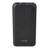 AVAX PB103B LIGHTY Type-C Powerbank 8.000mAh, fekete