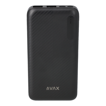 AVAX PB103B LIGHTY Type-C Powerbank 8.000mAh, fekete