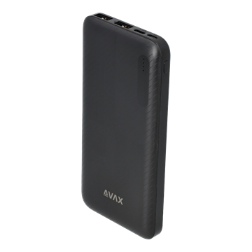 AVAX PB103B LIGHTY Type-C Powerbank 8.000mAh, fekete