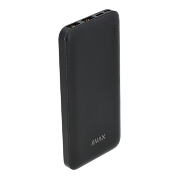 AVAX PB104B LIGHTY Type-C Powerbank 10.000mAh, fekete