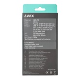 AVAX PB105W MINI PD/Type-C 20W gyorstöltő Powerbank 10.000mAh, fehér