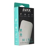 AVAX PB105W MINI PD/Type-C 20W gyorstöltő Powerbank 10.000mAh, fehér