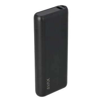 AVAX PB202B VITALITY PD/Type C 65W+QC 18W gyorstöltő Powerbank 20.000mAh, fekete