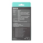 AVAX PB202B VITALITY PD/Type C 65W+QC 18W gyorstöltő Powerbank 20.000mAh, fekete