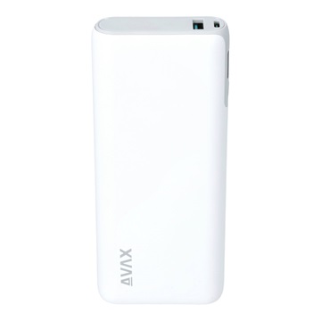 AVAX PB202W VITALITY PD/Type C 65W+QC 18W gyorstöltő Powerbank 20.000mAh, fehér