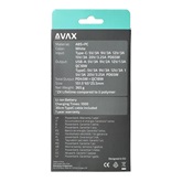 AVAX PB202W VITALITY PD/Type C 65W+QC 18W gyorstöltő Powerbank 20.000mAh, fehér