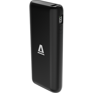 AVAX PB203 Vitality+ 20.000mAh Powerbank (PD 70W + QC 18W, Gyorstöltő, 2×USB-C + USB-A), fekete
