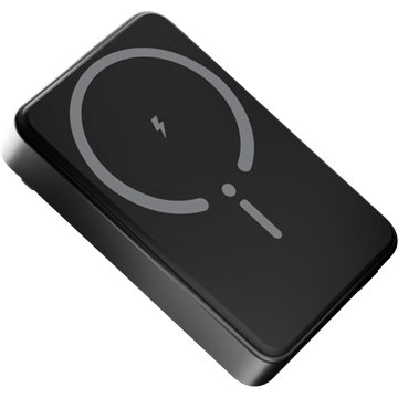 AVAX PB300 FREELY 15W Mágneses Vezeték nélküli Powerbank 10.000mAh + 20W USB-C (PD3.0), fekete