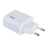 Akyga AK-CH-12 USB-A +USB-C PD 5-12V / max. 3A 18W Quick Charge 3.0 hálózati töltő