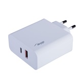 Akyga AK-CH-15  USB-A + USB-CPD 5-20V / max. 3.25A 65W Quick Charge 3.0 hálózati töltő