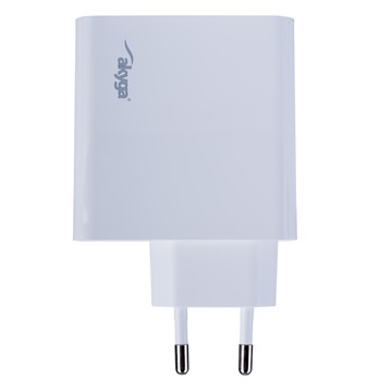 Akyga AK-CH-15  USB-A + USB-CPD 5-20V / max. 3.25A 65W Quick Charge 3.0 hálózati töltő