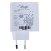 Akyga AK-CH-15  USB-A + USB-CPD 5-20V / max. 3.25A 65W Quick Charge 3.0 hálózati töltő