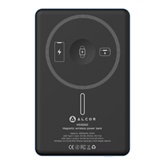 Alcor MS10000 Qi2 vezeték nélküli vésztöltő / külső akkumulátor 10000 mAh, 20 W - kék