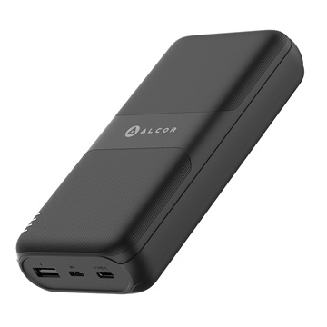 Alcor Power bank SC20000AC vésztöltő / külső akkumulátor – fekete