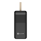 Alcor SK55 vésztöltő / külső akkumulátor 30000 mAh, 20 W – fekete
