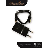 BH997 BlackBird Telefon gyorstöltő, Type-C kábel 1m - fekete