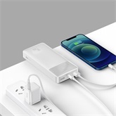 Baseus Bipow gyorstöltő powerbank 20000 mAh, 15W display-el, kábellel