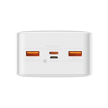 Baseus Bipow gyorstöltő powerbank 30000 mAh, 20W display-el, kábellel
