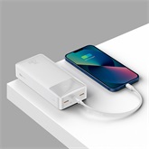 Baseus Bipow gyorstöltő powerbank 30000 mAh, 20W display-el, kábellel