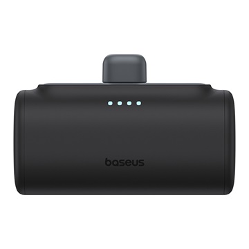 Baseus Compact 20W gyorstöltő powerbank, 5000mAh, iPhone csatlakozóval, fekete