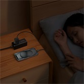 Baseus GaN5 Mini hálózati gyorstöltő 20W, USB Type-C, fekete + 100W USB Type-C, 1m kábel