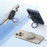 Baseus Simple Mini4 Magnetic vezeték nélküli töltő 15W, fekete