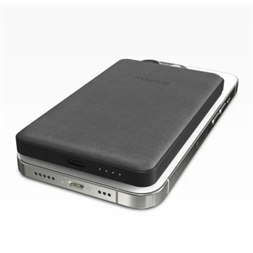 Mophie-snap+ Powerstation/Juicepack mini - 5k - Vezeték nélküli hordozható mágneses töltő - fekete