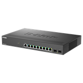 D-Link 8-Port 2.5G Multi-Gigabit fémházas Asztali Switch, menedzselhető