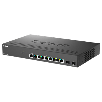 D-Link 8-Port 2.5G Multi-Gigabit fémházas Asztali Switch, menedzselhető